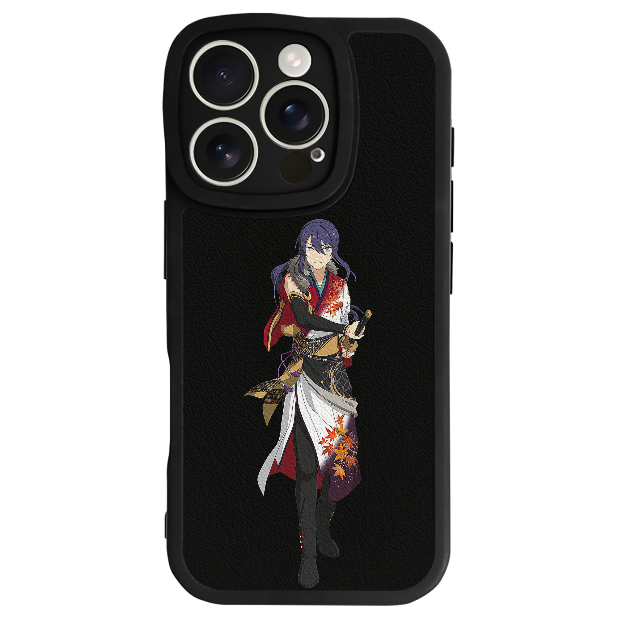（画像用） あんさんぶるスターズ! Ensemble Stars 【iPhone 16シリーズ対応】シリコンスマホケース（レザー調） 材質：シリコン